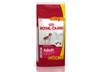 Royal Canin Medium Adult da kg 15 + kg 3 gratis
