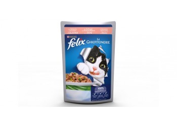 Purina Felix le Ghiottonerie con Salmone e zucchine