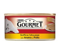 Purina Gourmet 195gr - soffice mousse con anatra e pollo