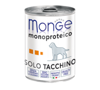 Monge SUPERPREMIUM Monoproteico Solo tacchino 400gr