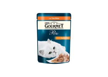 Purina Gourmet Perle Filettini In Salsa Gr.85 con tacchino