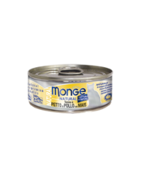 Monge Superpremium Cotti al vapore natural Tonno e Petto di pollo con mais 80 gr
