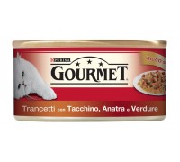 Purina Gourmet 195gr trancetti in gelee con anatra tacchino e verdure