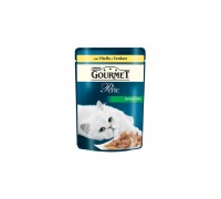 Purina Gourmet Perle Filettini In Salsa Con Verdure Gr.85 con vitello e verdure